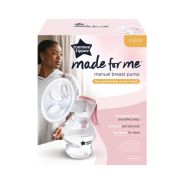 Made for Me - Single Manual Breast Pump - Strong Suction - Soft Feel