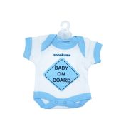 Baby On Board Sign - Baby grow Blue