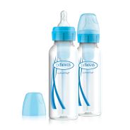 250ml Narrow Options Plus Bottle Blue - 2pack